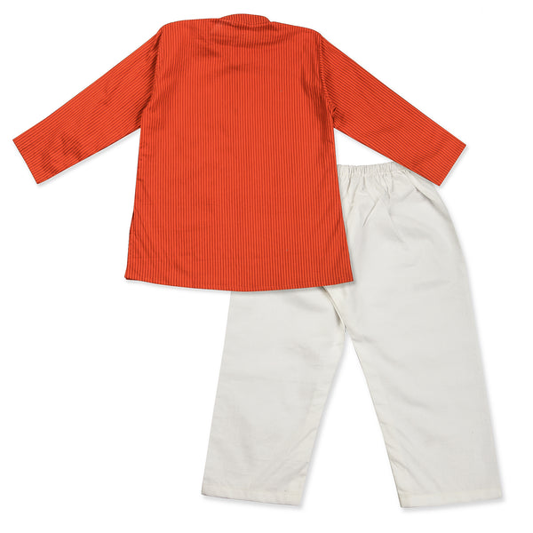 Orange Kurta Pajama for Boys - Ages 0-16Y